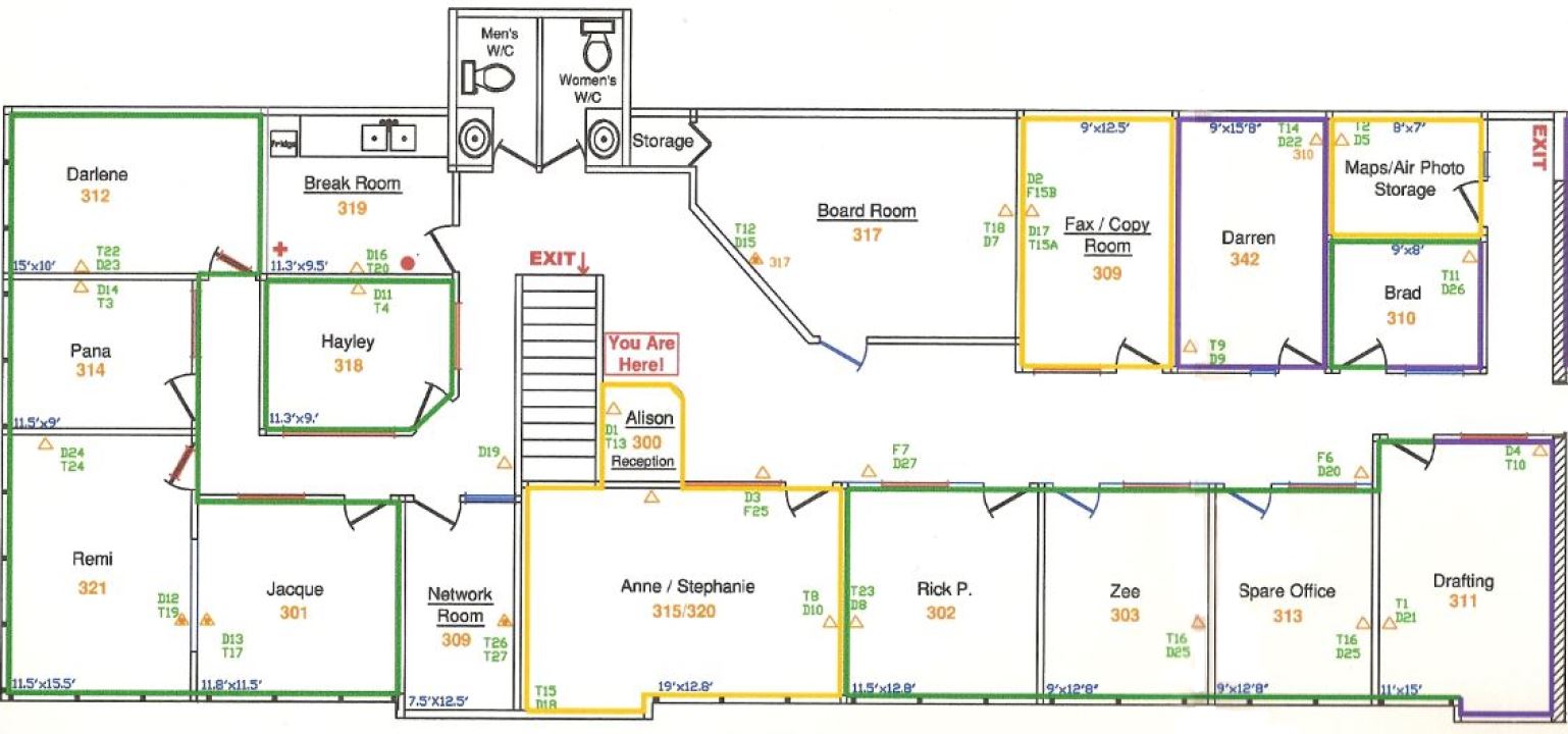 Geo Earth Mapping Site & Emergency Evacuation Plans