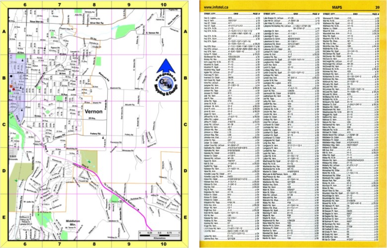 Gridded Map Guide